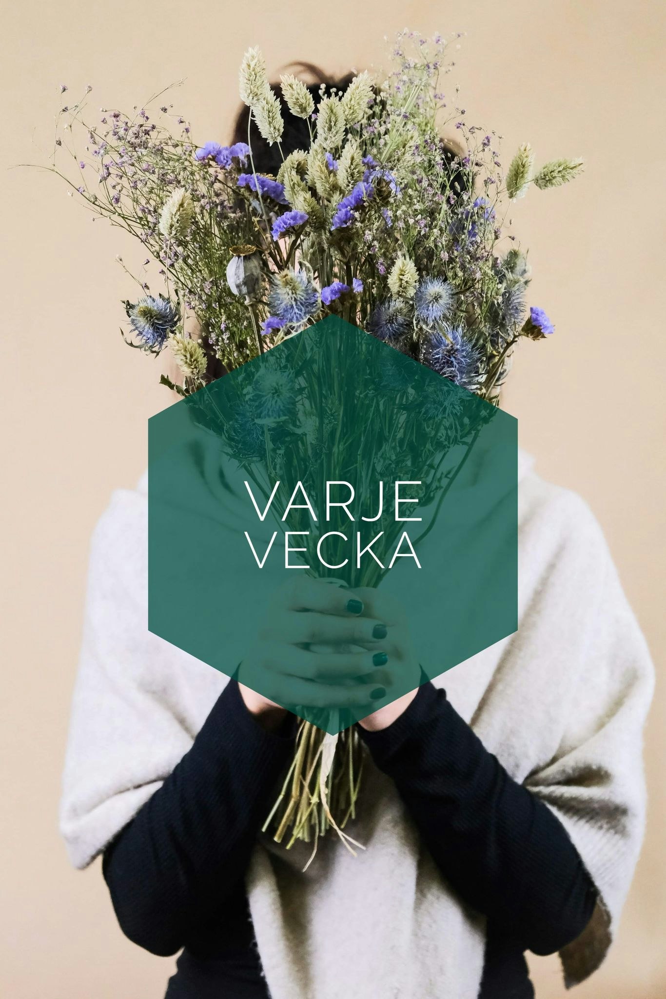 Blomsterprenumeration, varje vecka, stor