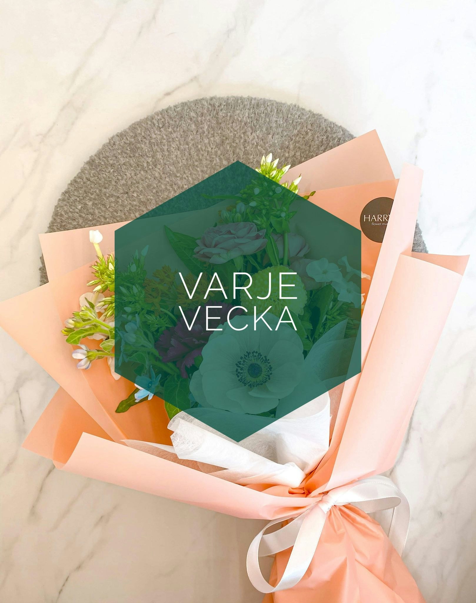 Flower subscription, every week, just right