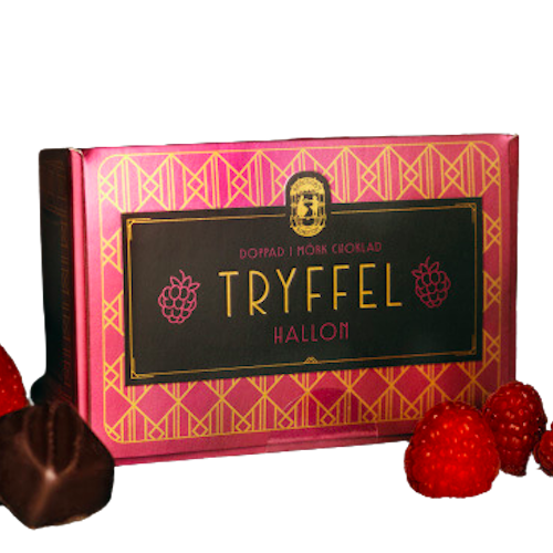 Truffle box - Raspberry