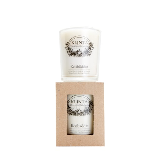 Scent and massage candle - Clean bed