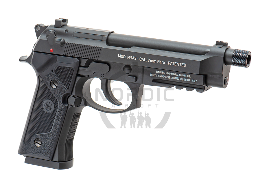Beretta M9 A3 Full metal Svart