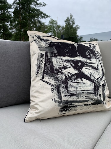 Kuddfodral Sammet Tiger 50x50