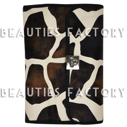 Sminkborstar Set - 24st - Giraffe Design Holder