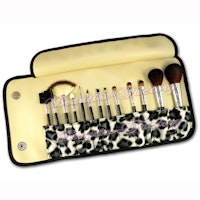 Mini Sminkborstset - 13pcs - Leopard Design