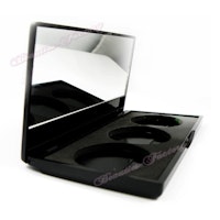 Palett Case med spegel - 3 platser