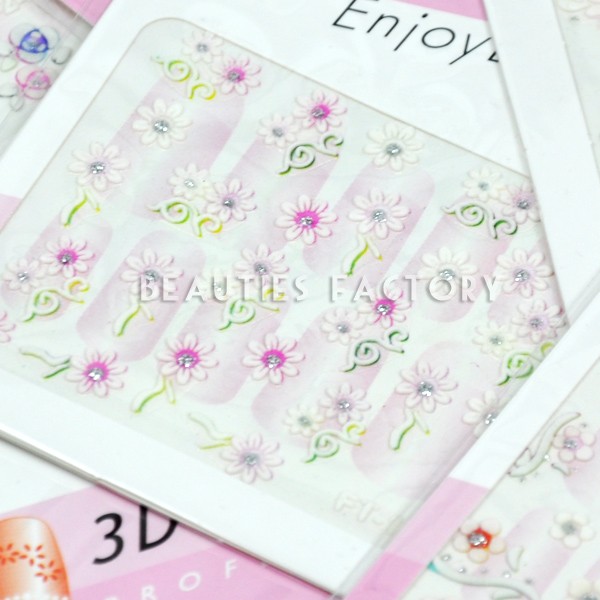 3D Pro Flower stickers - 5st