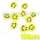 Fimo frukt figurer - Smiley Face