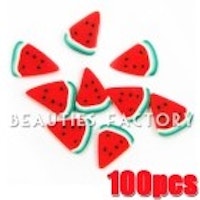 Fimo frukt figurer - Water Melon