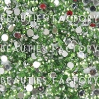 Rhinestones - Runda 2mm - 20000st/påse - Light Green