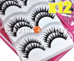 Korean Style Lashes - 12 par - 3