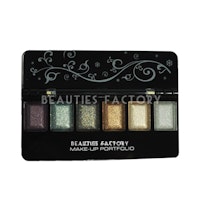 Mini palett med blush - 6 färger - Nr 10