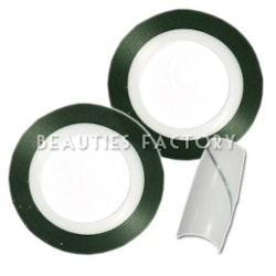 Striping tape - Light Green with shiny dots