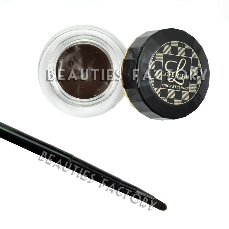 Love Alpha Cream Eyeliner - Waterproof - Brown