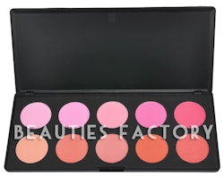 Blush Palett - 10 Colors - Saturated