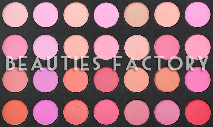 Blush Palett - 28 Colors - All Skins