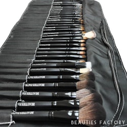 Beauties Factory Sminkborstset - 35pcs - All-Time Artist Pure Black