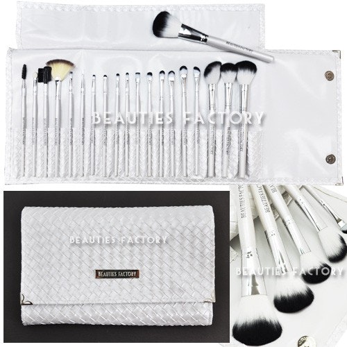 Beauties Factory Sminkborstset - 20pcs - White Swan