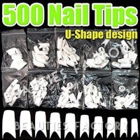 500st Vita Tippar - U-Shape
