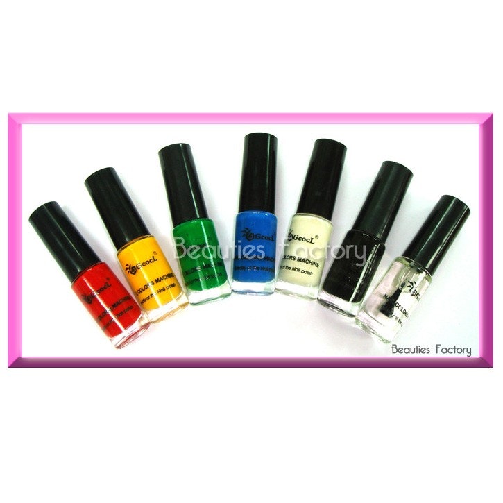 Stämpel Nagellack