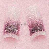 Glitter Franska Tippar - Midnight