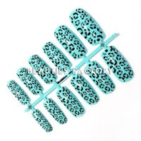 12st Design Lösnaglar - Blue Leopard