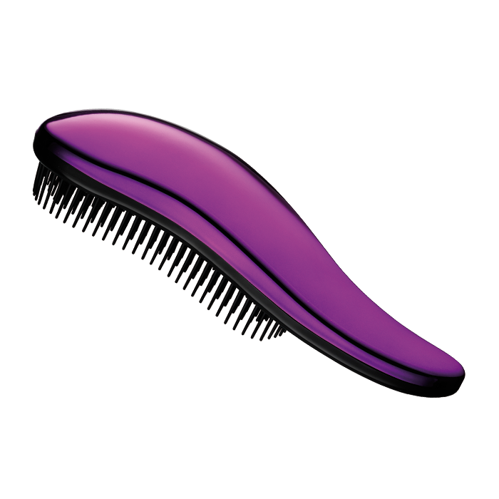 Bella Nova Detangler Brush Metallic Purple