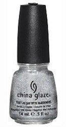 China Glaze Nail Lacquer - Glistening Snow 14ml