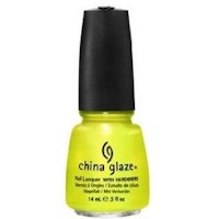 China Glaze Nail Lacquer - Yellow Polka Dot Bikini 14ml