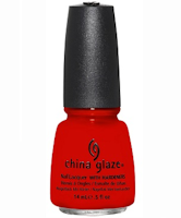 China Glaze Nail Lacquer - Roguish Red 14ml