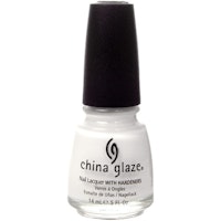 China Glaze Nail Lacquer - White on White 14ml