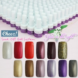 Cheez! Glam in the night Nagellack set