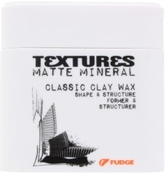 Fudge Textures Matte Mineral Classic Clay Wax 60g