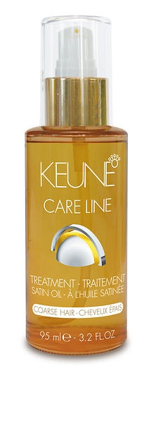 Keune Care Line Satin Coarse Hair Oil Treatment 95ml