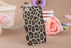 Iphone skal - Glitter Leopard - Iphone 5