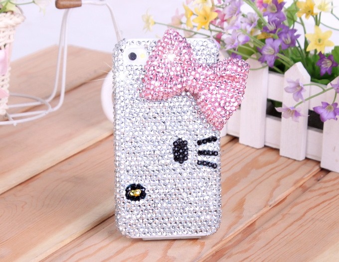 Iphone skal - Hello Kitty Glitter - Iphone 4/4s