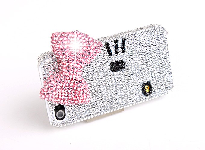 Iphone skal - Hello Kitty Glitter - Iphone 4/4s