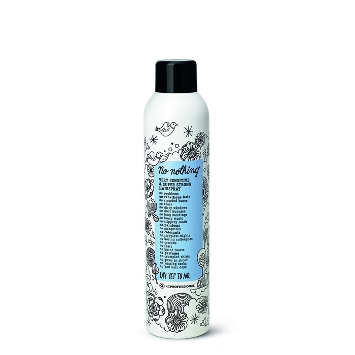 No Nothing Very Sensitive Super Strong Hairspray 300ml