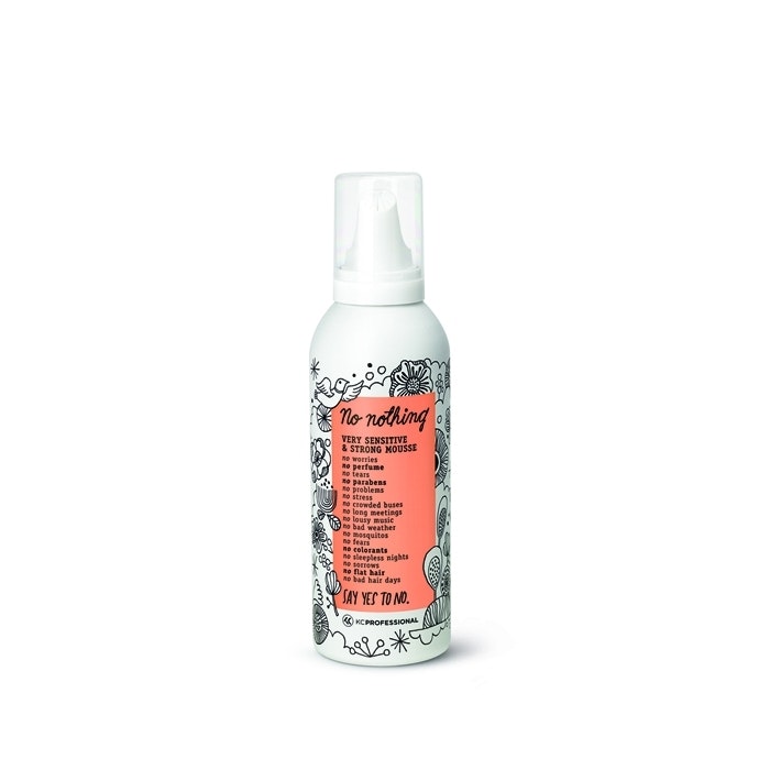 No Nothing Very Sensitive Strong mousse 200ml