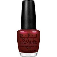 OPI Nail Lacquer Danke-Shiny Red 15ml
