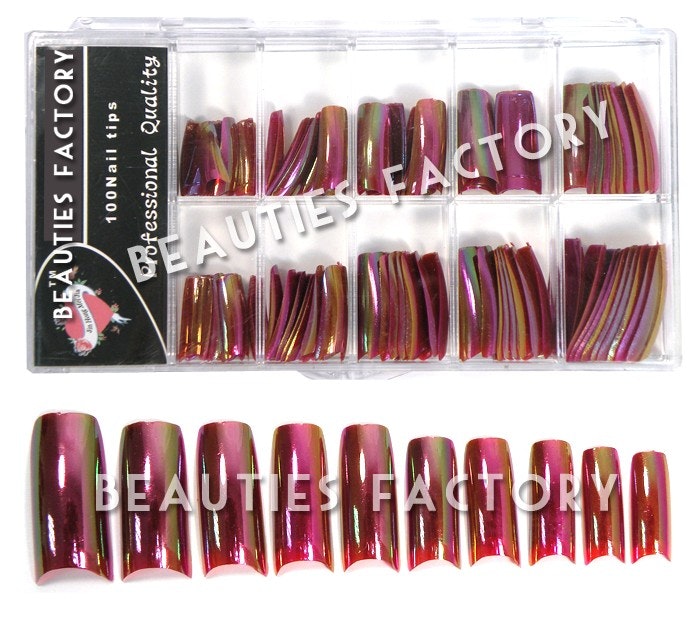 100st Chrome Franska Tippar - Deep Red