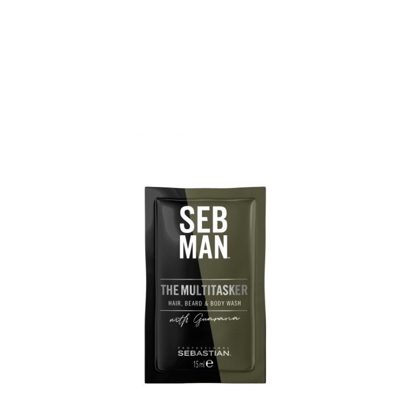 Sebastian Man The Multi Tasker Hair Beard & Body Wash 15ml