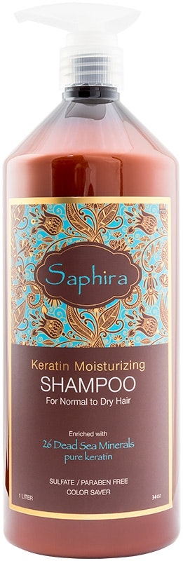 Saphira Keratin Moisturizing Shampoo 1000ml