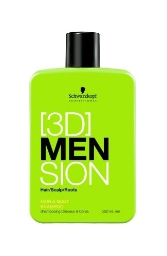 Schwarzkopf 3D Mension Hair & Body Shampoo 250ml