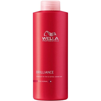 Wella Brilliance Shampoo Fine/Normal 1000ml