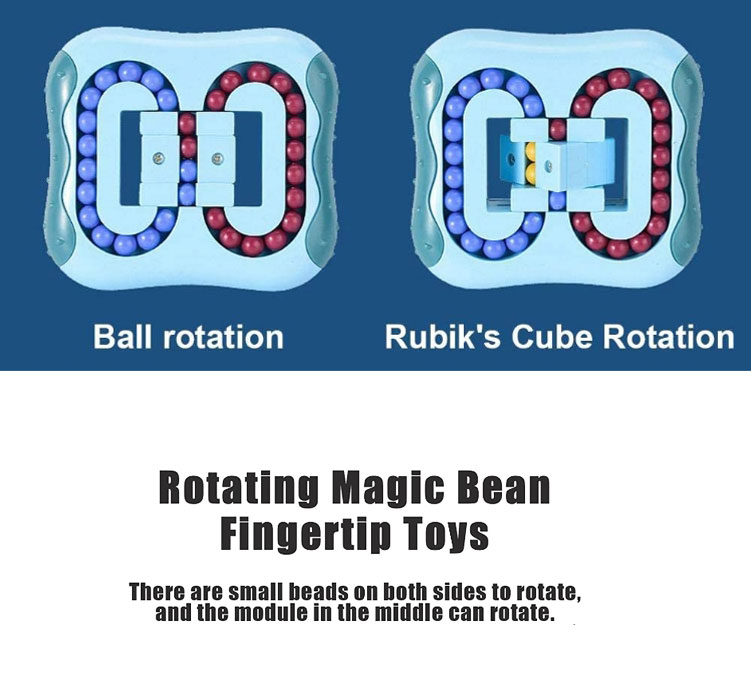 Educational toys Magic Bean Rotating cube