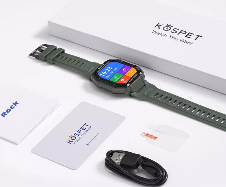 Kospet Rock Bluetooth Smartwatch 3 ATM