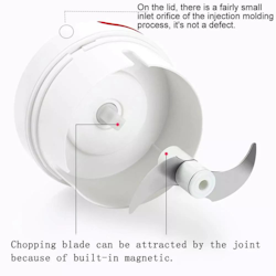 Mini garlic chopper manual