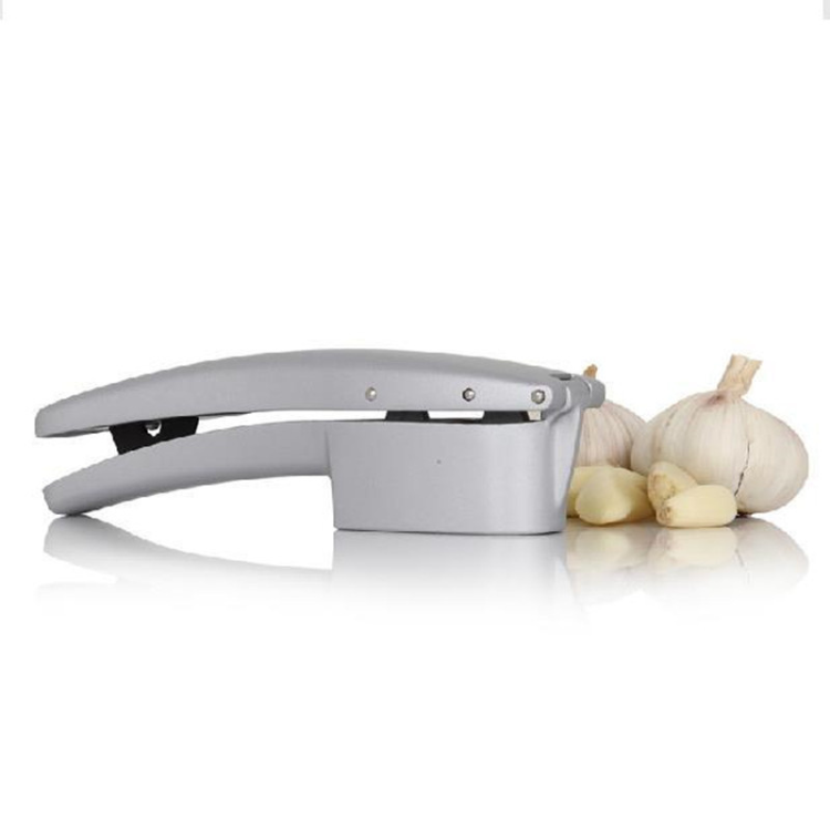 Garlic press and garlic cutter 2 in 1