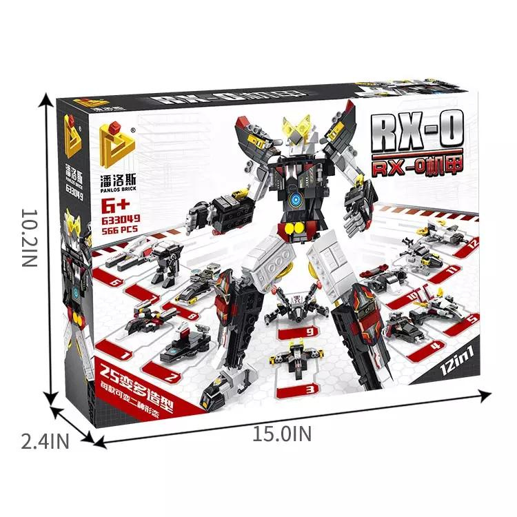 RX Mecha 12 IN 1 Horsetail shapes for children educational toys