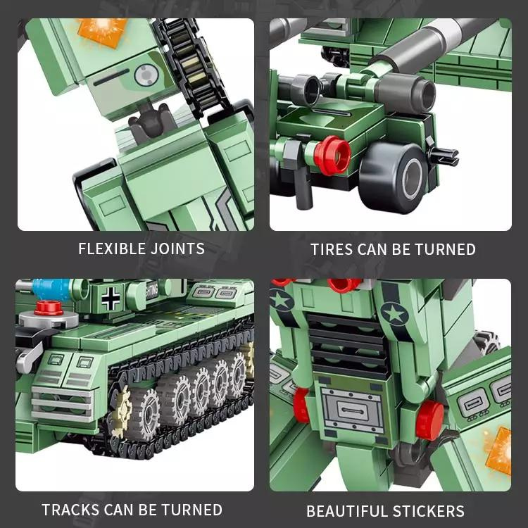 Universal tank - Brick Educational toy Children Building toy - Military Robot building blocks